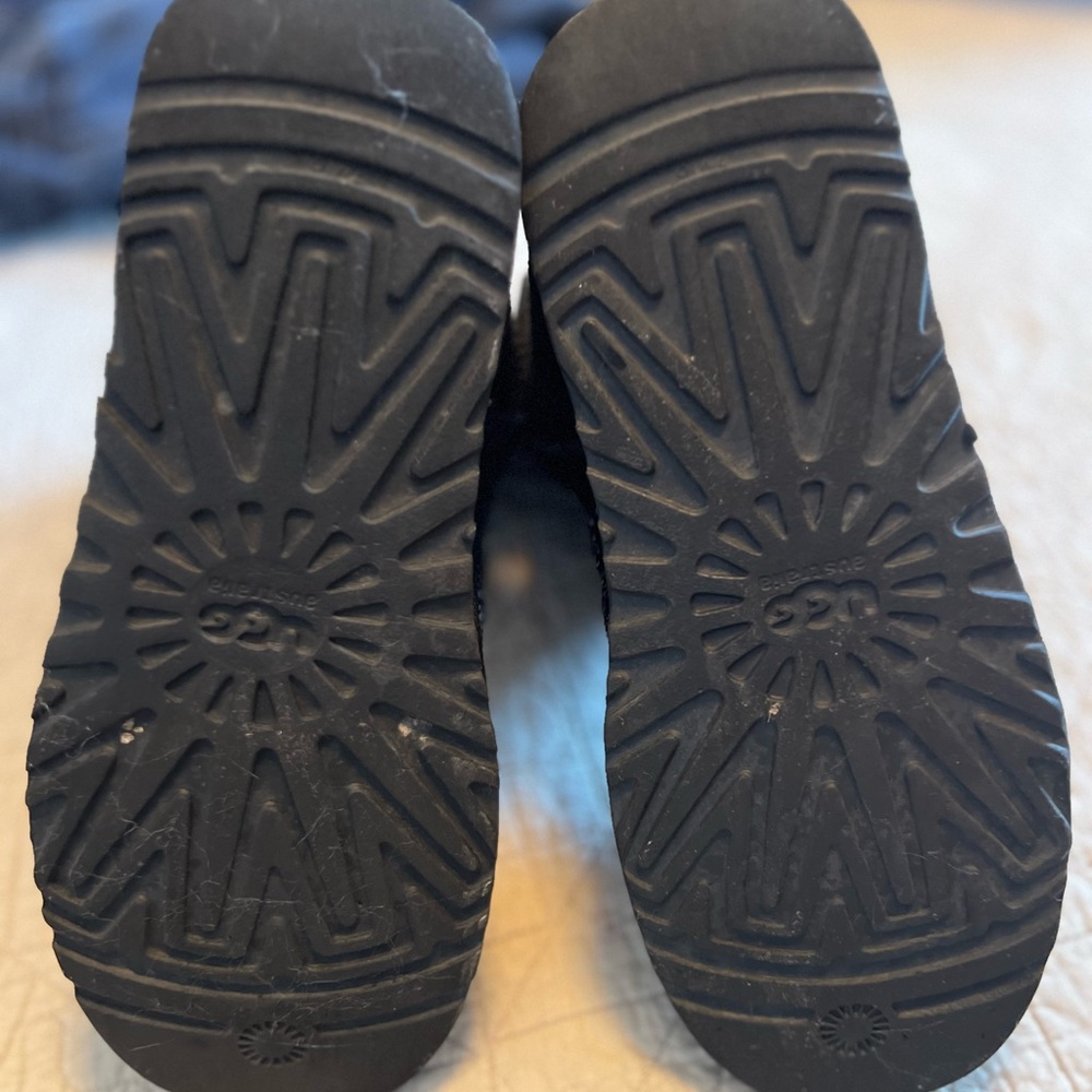 Black Sequined Uggs - image 2